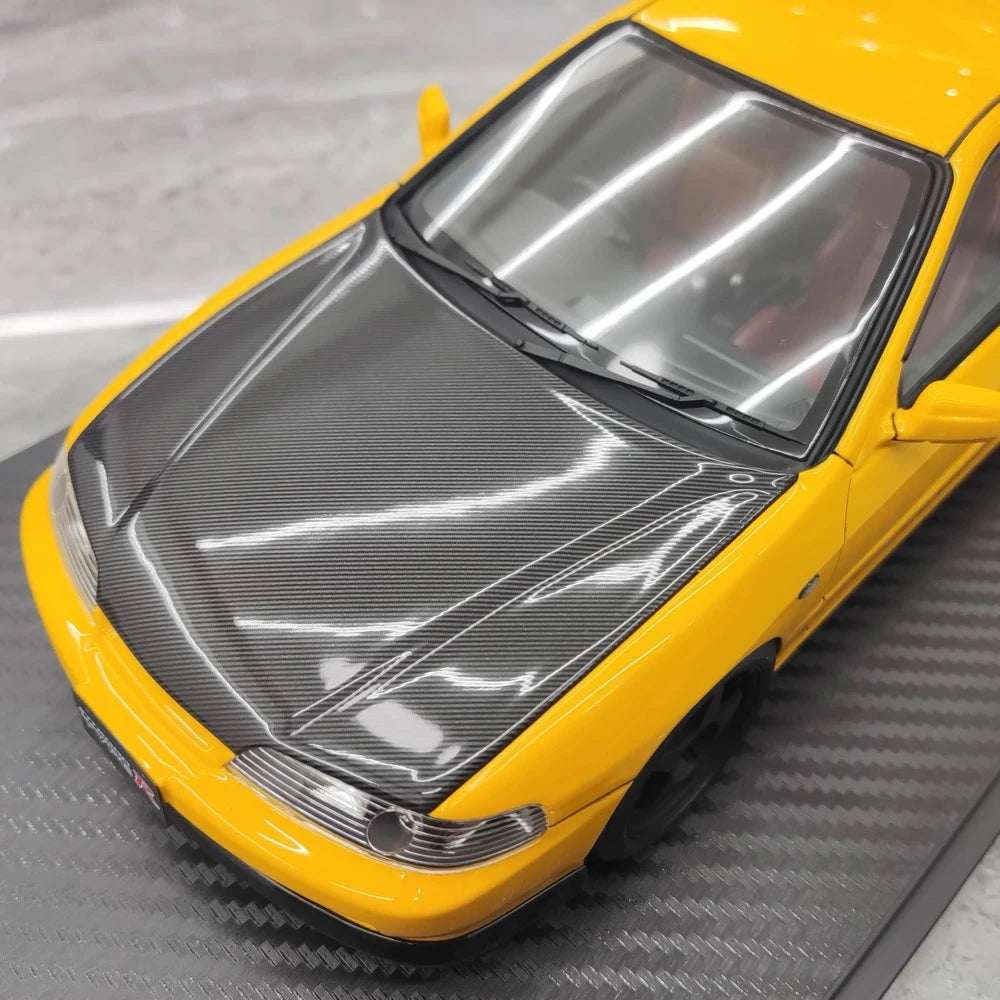 [Ignition] 1:18 Honda 1995 Integra Type R DC2 Yellow Model Car Resin