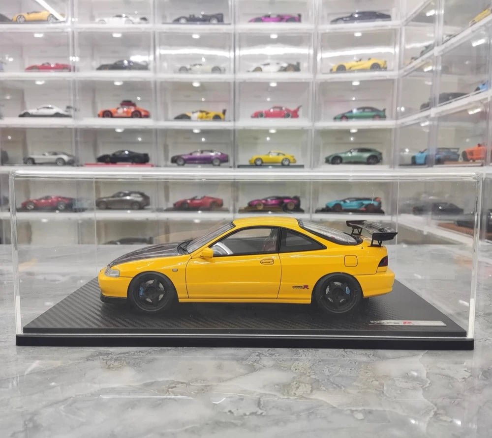 [Ignition] 1:18 Honda 1995 Integra Type R DC2 Yellow Model Car Resin
