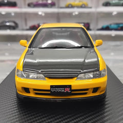 [Ignition] 1:18 Honda 1995 Integra Type R DC2 Yellow Model Car Resin