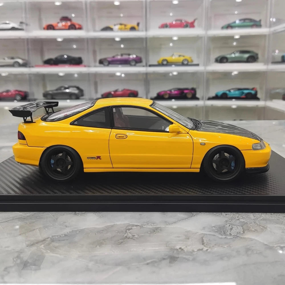 [Ignition] 1:18 Honda 1995 Integra Type R DC2 geel modelauto Hars