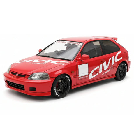 [Ignition] 1:18 Honda 1997 Civic Type R EK9 Red Model Car Resin