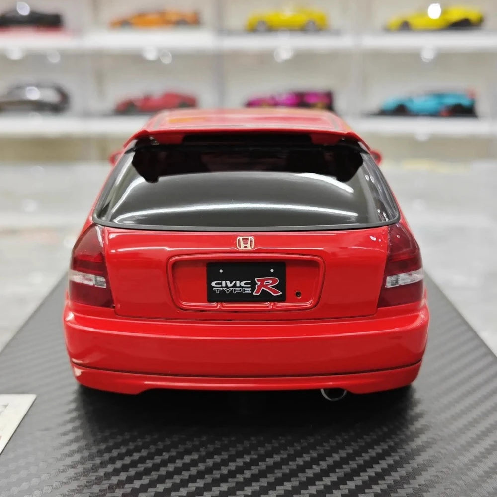 [Ignition] 1:18 Honda 1997 Civic Type R EK9 Red Model Car Resin