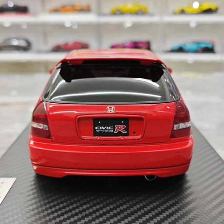 [Ignition] 1:18 Honda 1997 Civic Type R EK9 Red Model Car Resin