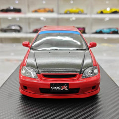 [Ignition] 1:18 Honda 1997 Civic Type R EK9 Black & Red Model Car Resin