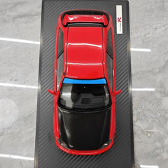 [Ignition] 1:18 Honda 1997 Civic Type R EK9 Black & Red Model Car Resin