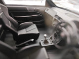 [Ignition] 1:18 Honda 1997 Civic Type R EK9 シルバー & ブラック モデルカー レジン