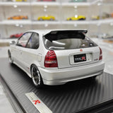 [Ignition] 1:18 Honda 1997 Civic Type R EK9 シルバー & ブラック モデルカー レジン