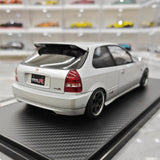[Ignition] 1:18 Honda 1997 Civic Type R EK9 シルバー & ブラック モデルカー レジン