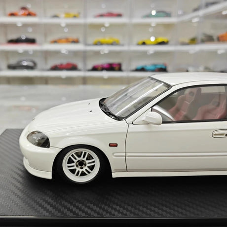 [Ignition] 1:18 Honda 1997 Civic Type R EK9 White Model Car Resin