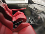 [Ignition] 1:18 Honda 1997 Civic Type R EK9 bianco modellino di auto resina