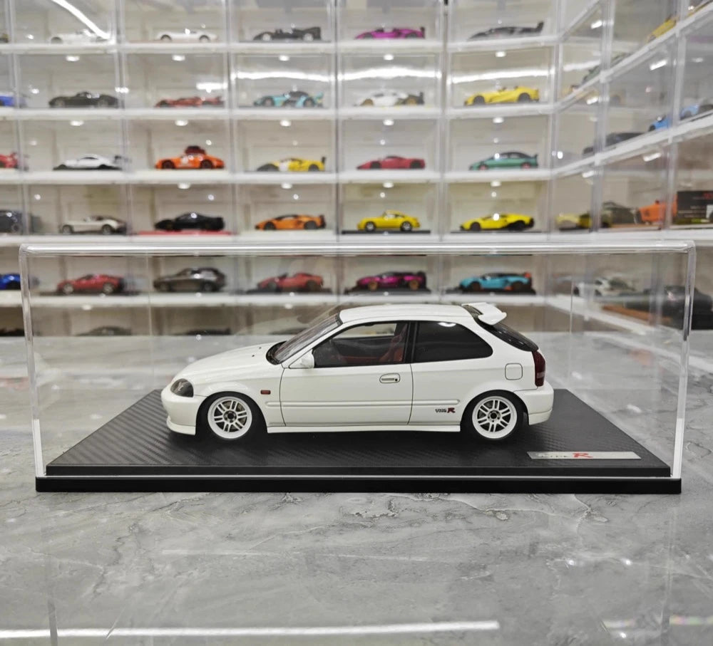 [Ignition] 1:18 Honda 1997 Civic Type R EK9 bianco modellino di auto resina