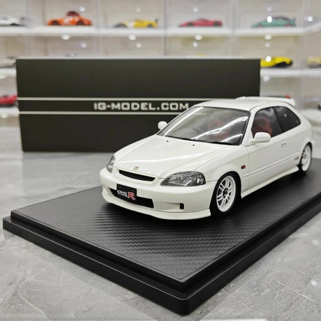 [Ignition] 1:18 Honda 1997 Civic Type R EK9 White Model Car Resin