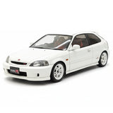 [Ignition] 1:18 Honda 1997 Civic Type R EK9 bianco modellino di auto resina