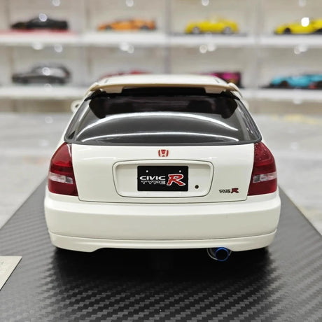 [Ignition] 1:18 Honda 1997 Civic Type R EK9 White Model Car Resin