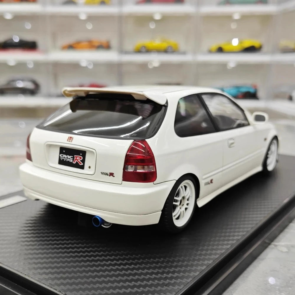 [Ignition] 1:18 Honda 1997 Civic Type R EK9 White Model Car Resin