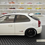 [Ignition] 1:18 Honda 1997 Civic Type R EK9 White & Black Model Car Resin