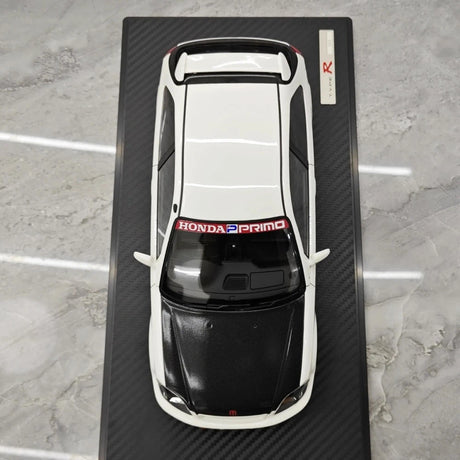 [Ignition] 1:18 Honda 1997 Civic Type R EK9 White & Black Model Car Resin
