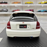 [Ignition] 1:18 Honda 1997 Civic Type R EK9 White & Black Model Car Resin