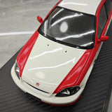 [Ignition] 1:18 Honda 1997 Civic Type R EK9 White & Red Model Car Resin