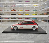 [Ignition] 1:18 Honda 1997 Civic Type R EK9 White & Red Model Car Resin