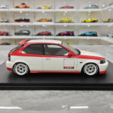 [Ignition] 1:18 Honda 1997 Civic Type R EK9 White & Red Model Car Resin