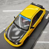 [Ignition] 1:18 Honda 1997 Civic Type R EK9 giallo & nero modellino di auto resina