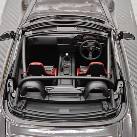 إشعال Honda 2000 S2000 (AP1) 1:18 الأسود – راتنج نموذجي قابل للجمع