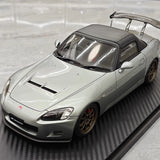 Sytytys Honda 2000 S2000 (AP1) Gun Metallic 1:18 – keräilyhartsimalli