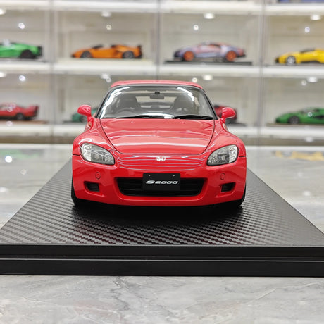 إشعال Honda 2000 S2000 (AP1) Red 1:18 – راتنج نموذجي قابل للجمع