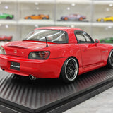 Ignition Honda 2000 S2000 (AP1) Red 1:18 – Modello in resina collezionabile