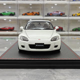 Ignition Honda 2000 S2000 (AP1) 1:18 bianco – Resina modello in resina collezionabile