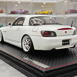 Ignition Honda 2000 S2000 (AP1) 1:18 bianco – Resina modello in resina collezionabile