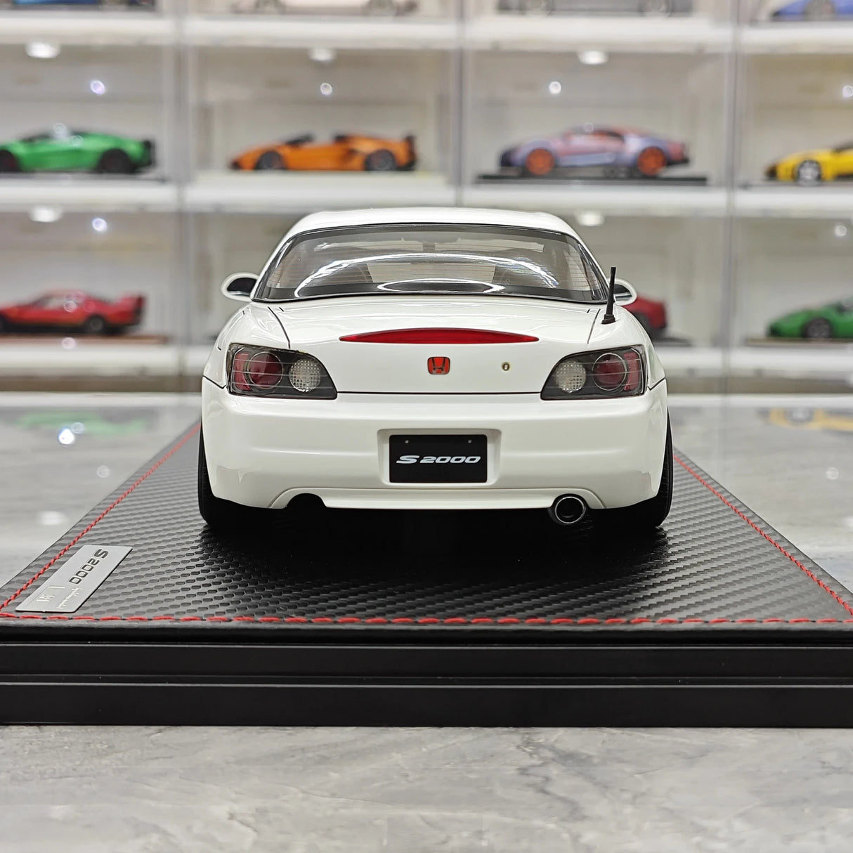 Ignition Honda 2000 S2000 (AP1) 1:18 bianco – Resina modello in resina collezionabile