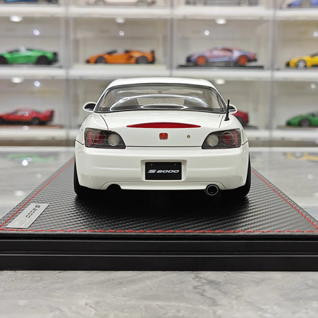 إشعال Honda 2000 S2000 (AP1) وايت 1:18 – راتنج نموذجي قابل للجمع