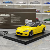 Ignition Honda 2000 S2000 (AP1) Giallo 1:18 – Resina modello in resina collezionabile