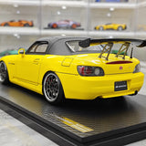 Ignition Honda 2000 S2000 (AP1) Giallo 1:18 – Resina modello in resina collezionabile