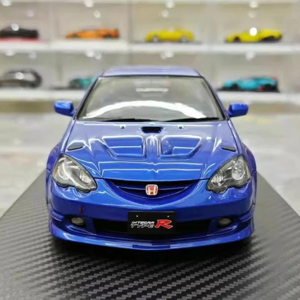 [Ignition] 1:18 Honda 2001 Integra Type R DC5 Blue Model Car Resin