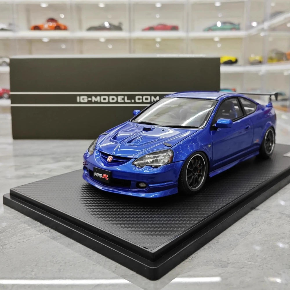 [Ignition] 1:18 Honda 2001 Integra Type R DC5 Blue Model Car Resin