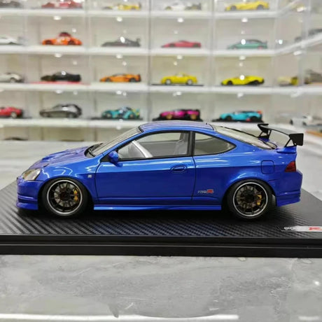 [Ignition] 1:18 Honda 2001 Integra Type R DC5 Blue Model Car Resin
