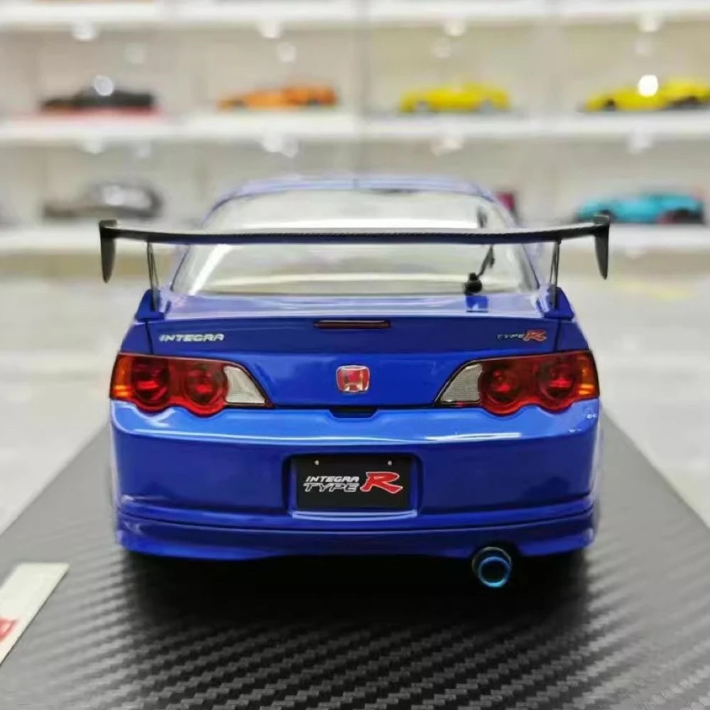 [Ignition] 1:18 Honda 2001 Integra Type R DC5 Blue Model Car Resin