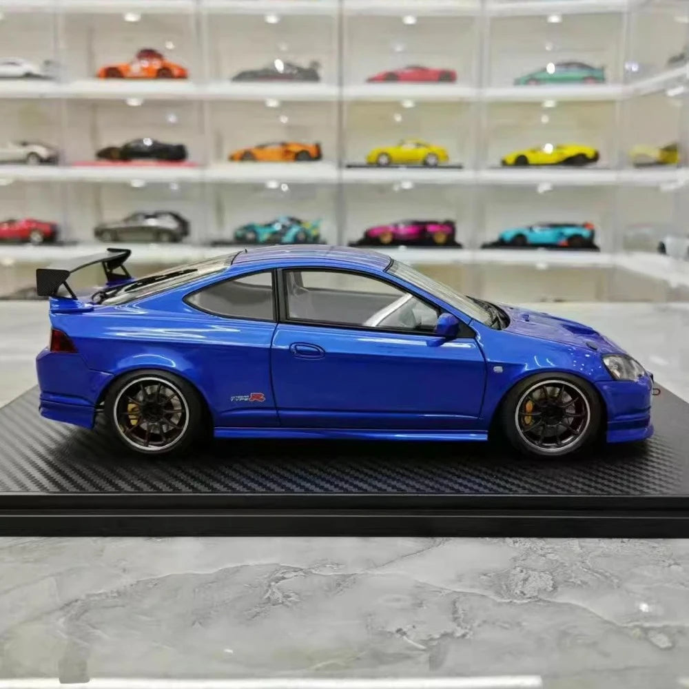 [Ignition] 1:18 Honda 2001 Integra Type R DC5 Blue Model Car Resin
