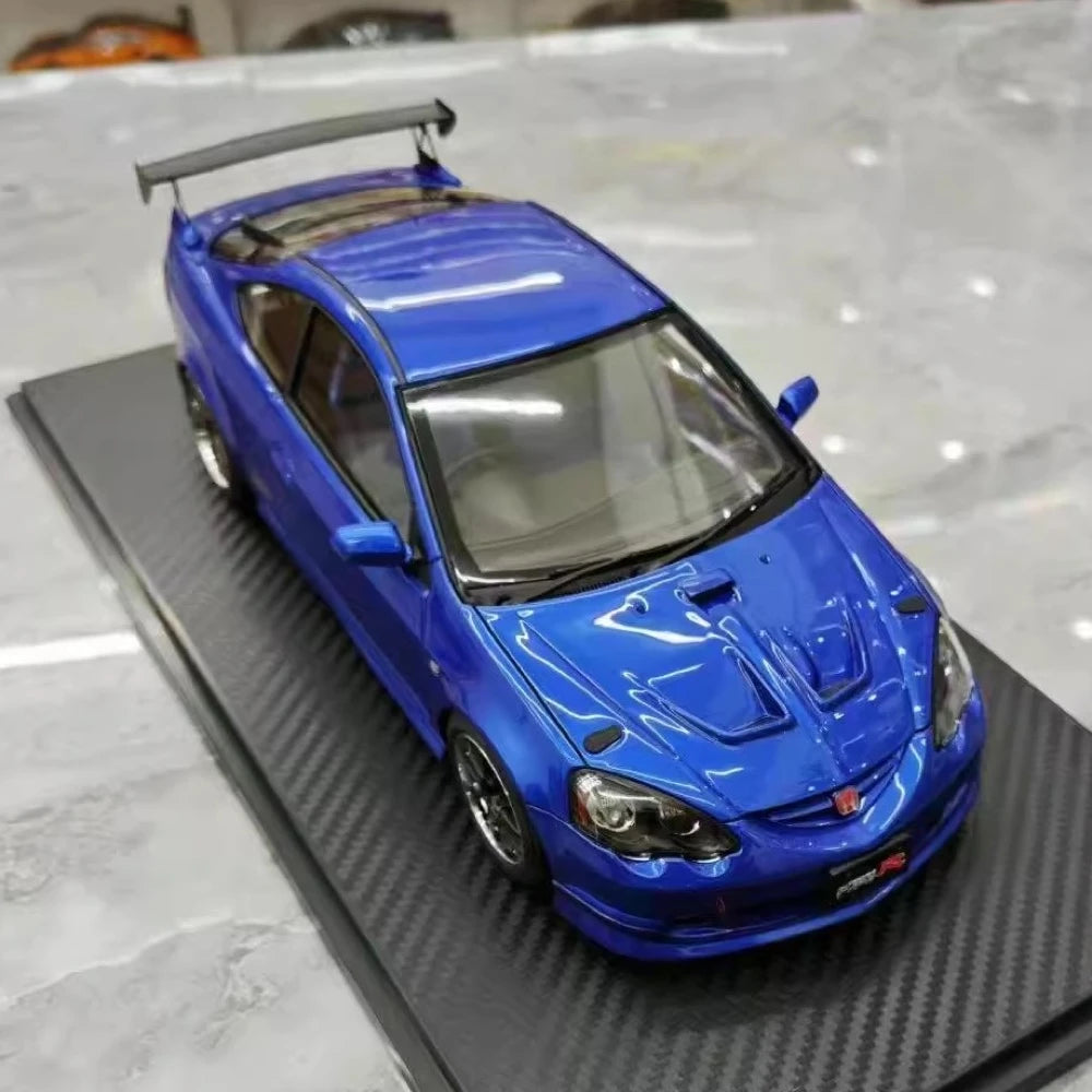 [Ignition] 1:18 Honda 2001 Integra Type R DC5 Blue Model Car Resin
