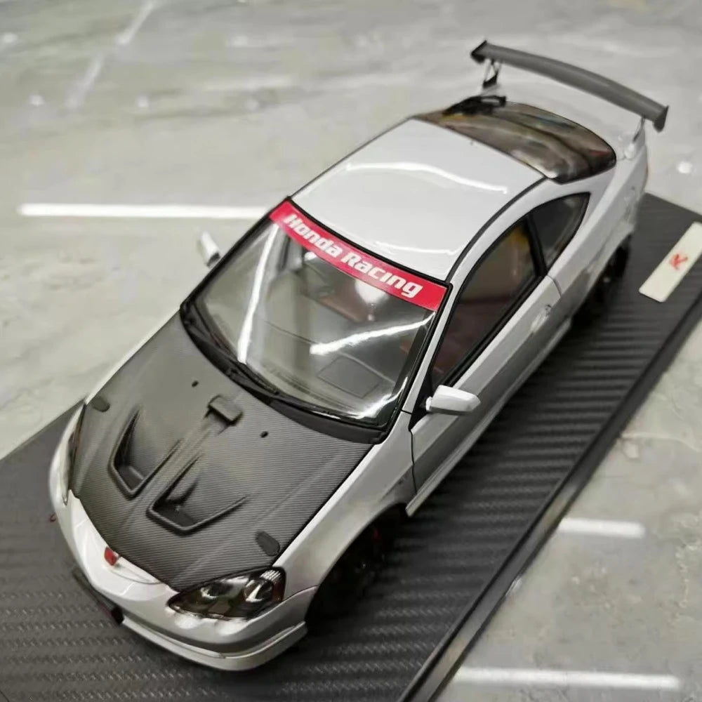 [Ignition] 1:18 Honda 2001 Integra Type R DC5 Silver Model Car Resin
