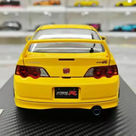 [Ignition] 1:18 Honda 2001 Integra Type R DC5 Yellow Model Car Resin