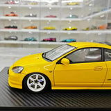[Ignition] 1:18 Honda 2001 Integra Type R DC5 Yellow Model Car Resin