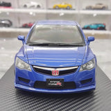 [Ignition] 1:18 Honda 2007 Civic Type R FD2 JDM Blue Model Car Resin