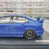 [Ignition] 1:18 Honda 2007 Civic Type R FD2 JDM Blue Model Car Resin