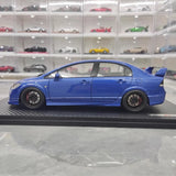 [Ignition] 1:18 Honda 2007 Civic Type R FD2 JDM Blue Model Car Resin