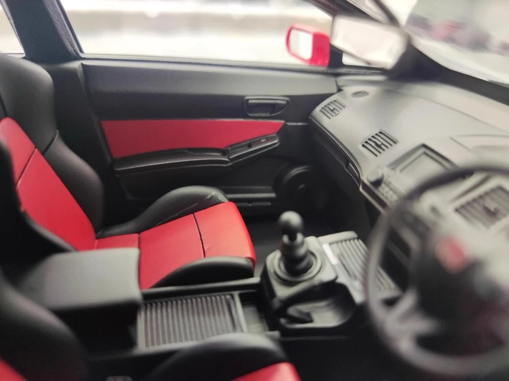 [Ignition] 1:18 Honda 2007 Civic Type R FD2 JDM Red Model Car Resin