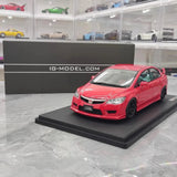 [Ignition] 1:18 Honda 2007 Civic Type R FD2 JDM Red Model Car Resin
